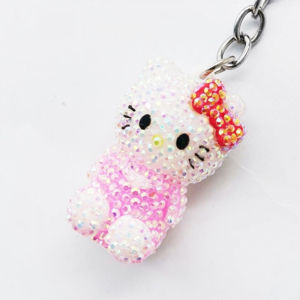 Hello kitty 3D sleutelhanger