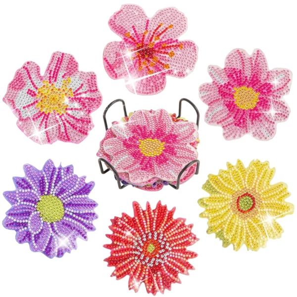 Onderzetters bloemen