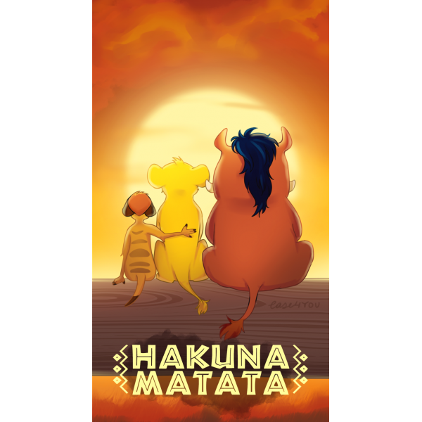 Lion King zonsondergang