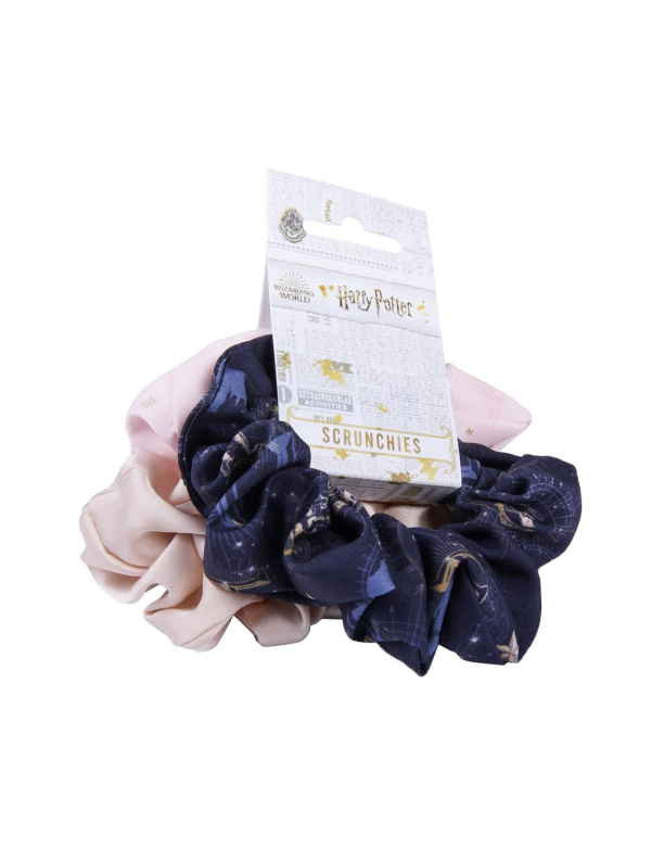 Harry Potter Scrunchies blauw/roze Harry Potter Scrunchies blauw/roze