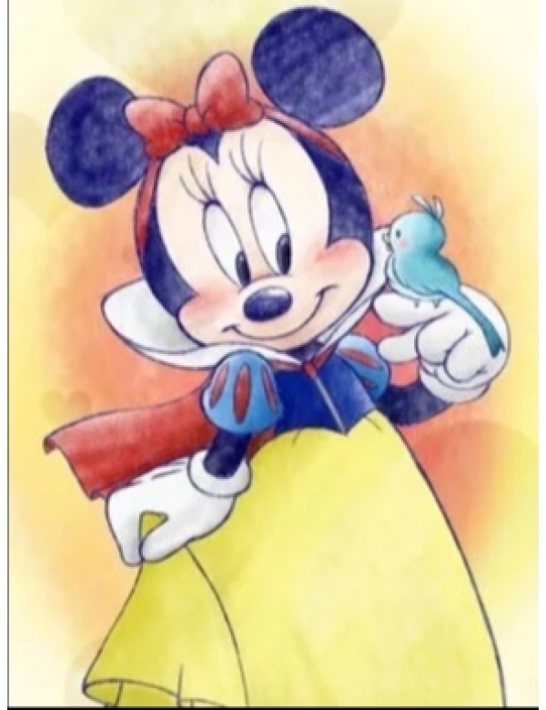 Minnie sneeuwitje Minnie sneeuwitje