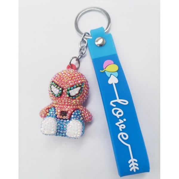 Spiderman 3D sleutelhanger